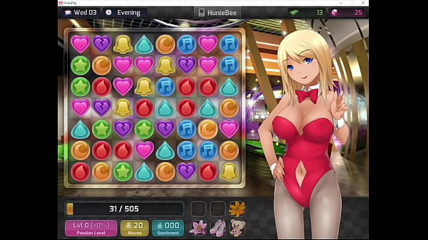 Жаркие трахалки HuniePop часть два без тормозов