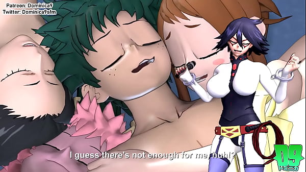 горячий оргия с Deku и друзьями скачать порно
